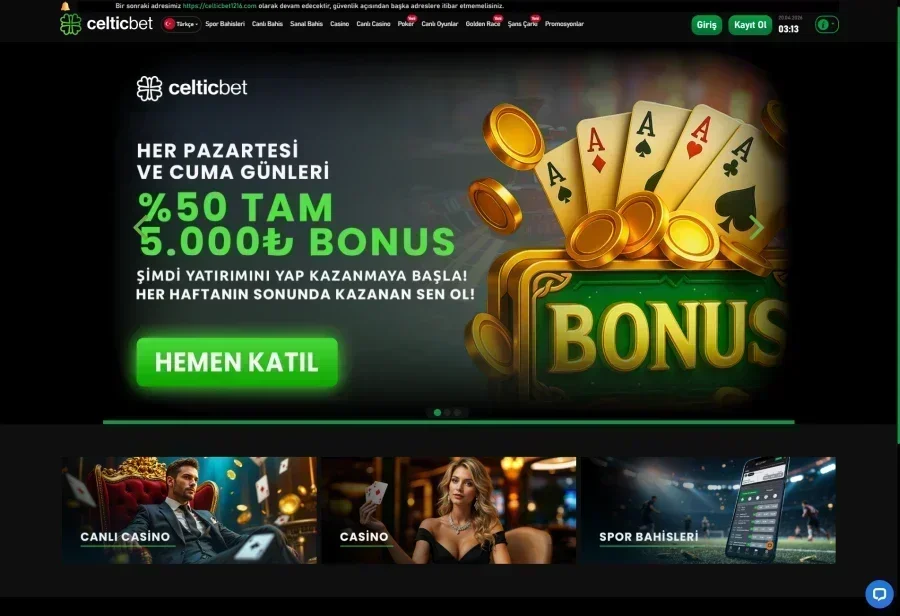 Celticbet ekran görüntüsü